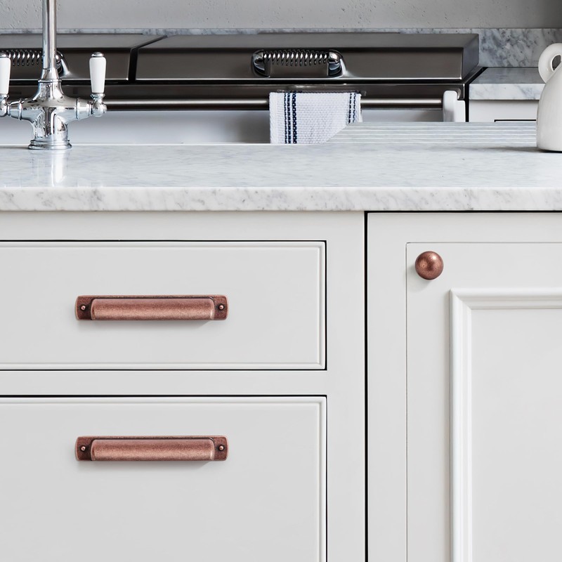 CABDM 10 Pack Cup Pulls 3-3/4"(96mm) Center to Center Drawer