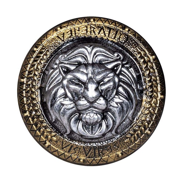 Boland 43999 Knight's shield, Gold Silver, 44,5 cm
