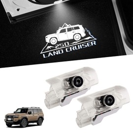 Virauto Toyota Land Cruiser 250 Courtesy Lamp LED with Laser Logo Rank TRJ250W/GDJ250W Type 5 Seater 7 Seater Dedicated Foot Lamp High Brightness Genuine Replacement Easy Installation Coupler On Car