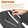 6pcs Rope Threader Clip, 2 Designs Drawstring Tool for Hoodie/Pants/Trousers/Elastic/Waistband/Shorts