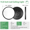 15.8 Inch Dimmable LED Flush Mount Ceiling Light, 32W, 3480LM,