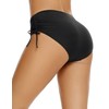 Bonneuitbebe Women's Bikini Bottoms Full Coverage Swim Bottoms Mid Waisted