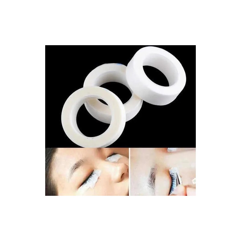 Cinta Micropore Wingtar Blanco Extensiones Pestañas Mink Unidades