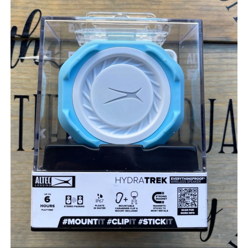 Altec Lansing - Bluetooth HydraTrek Portable Speaker 6 Hours Of