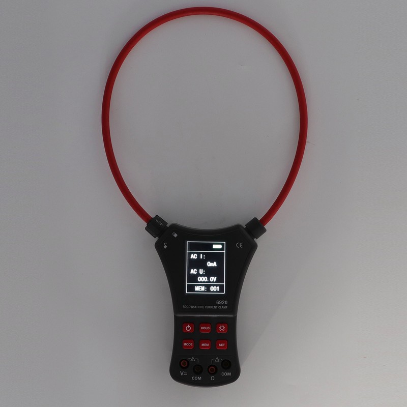Flexible Clamp Meter Non Contact Measurement Multifunctional ABS Shell AC