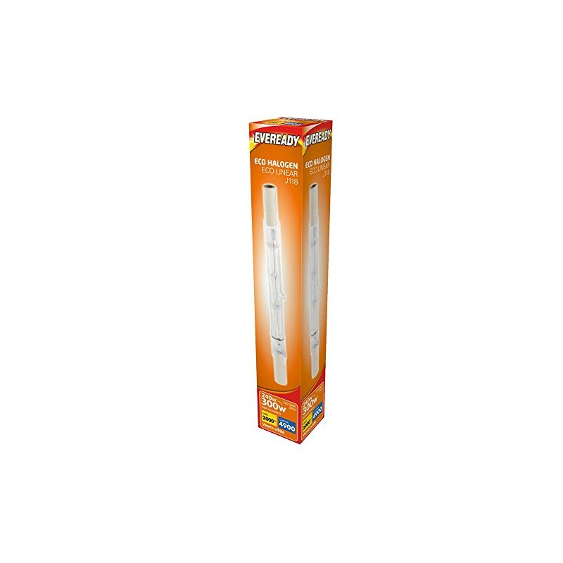 EVE Linear Halogen Energy Save Tubes 118mm 220-240v 230 Watt