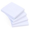 4 White (Square) Sticky Notes, 100 Sheets Per Pad, 76