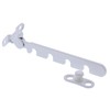 1 x Siegenia Window Lock Metal White Slate Protection Window