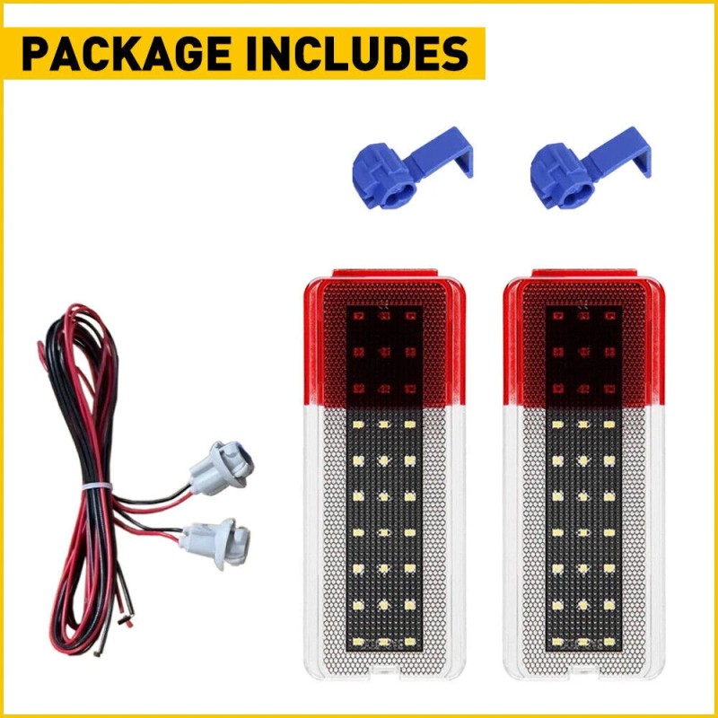 LIANGREN Interior Door Panel Light Reflector For 1999-2007 Ford Super