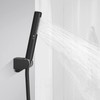 BESy Black Brass 2 In 1 Function Handheld Shower Head