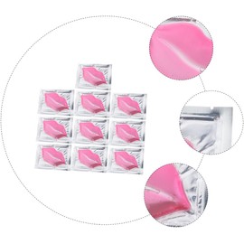 15 Mascarillas Labiales de Colágeno para Labios Rosa, Exfoliantes E Hidratantes, Mejora el Color y Reduce Arrugas para Uso Diario