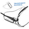 TEHAUX 2 Pairs Safety Eye Glasses Side Protectors Soft Texture