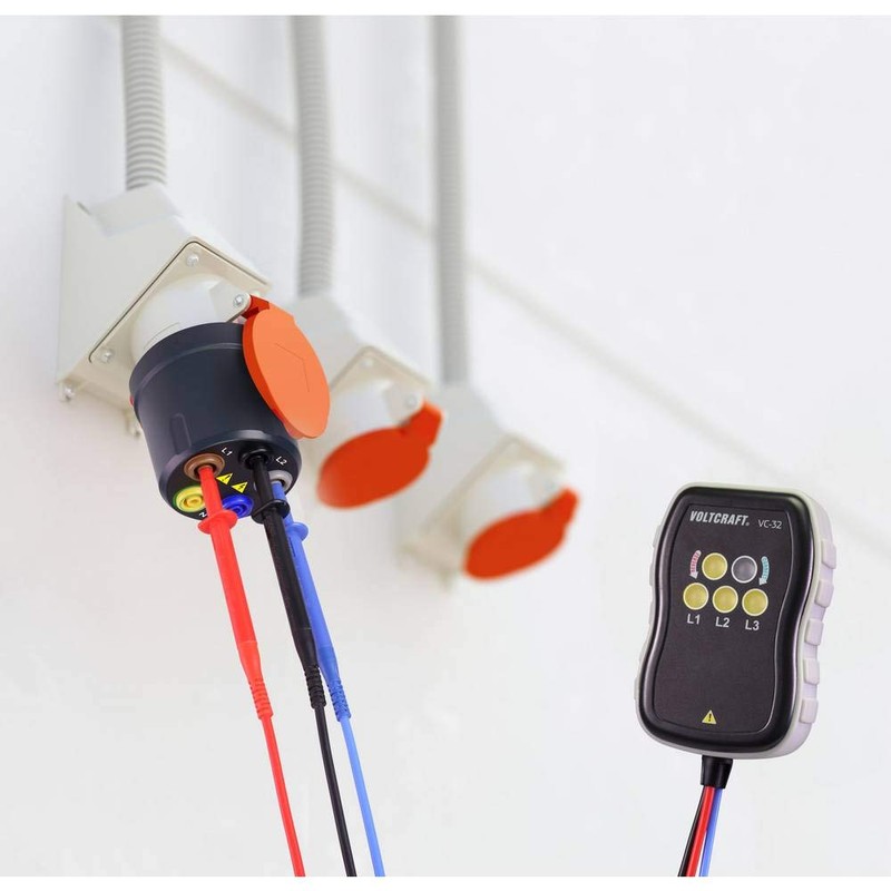 VOLTCRAFT VMA-3L 32 Measuring Adaptor CEE Plug 32 A 5-Pin