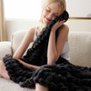 BEDSURE Cuddly Blanket Fluffy Blanket Fleece Blanket – Soft Warm