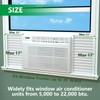 Window Air Conditioner Side Insulated Panel, 2PIC Insulation Panels Window