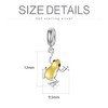 PELOVNY Frog Charm Bead for Bracelet 925 Sterling Silver Animal
