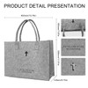 Christian Gift Bible Cover Large Tote Bag Cross Hollow-Out Felt