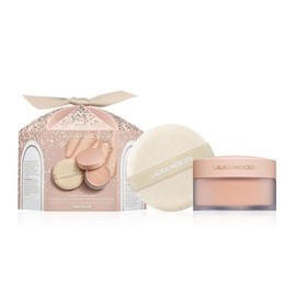 Laura Mercier 갤러리아 디바인리 플로리스 트랜스루센트 톤업 파우더  퍼프 세트 Galleria Divine Lee Flawless Translucent Tone-Up Powder Puff Set