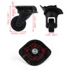 BQLZR Replacement Luggage Wheels Left and Right Suitcase Caster W142
