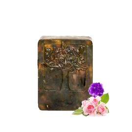 HIerbas de baño en barra 100% Natural Para atraer el amor, Hierbas de limpia compactas en jabón para baño consiguiendo purificación y limpieza energética.