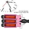 3 Barrel Curling Iron Wand Adjustable Hair Curler Waver Crimper
