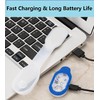 LED Flashlight Clip On Flashlight Nursing Night Light Clip Hands