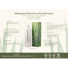 Aloevida Shampoo Cuerpo y Cabello 70% Aloe vera 280 ml