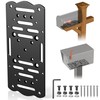 Dabolang Metal Mailbox Mounting Bracket,Post Mount Mailboxes Board,Mailbox Bracket for