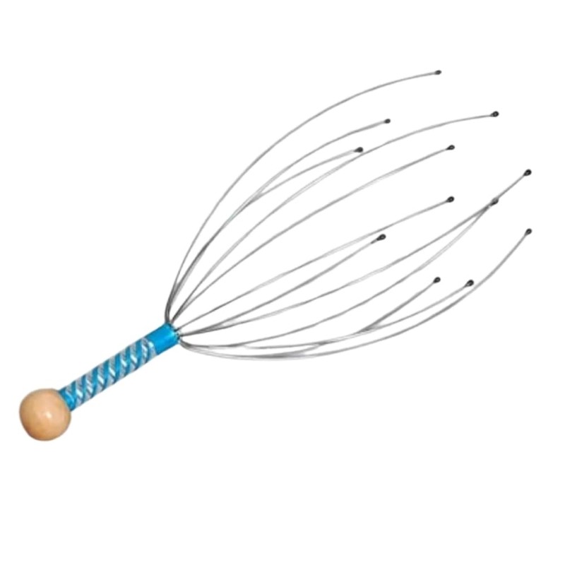 Head Massager – Handheld Scalp Scratcher Tingler for Stress Relief