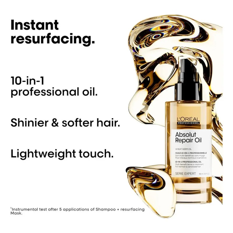 Kit Professionnel Restauración L'oreal Shampoo+mask+oil