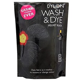 Velvet Black Wash and Dye