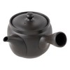 Tokonameyaki Teapot by Aoyama, Black Line Pattern, 600ml, Refreshing Strainer,