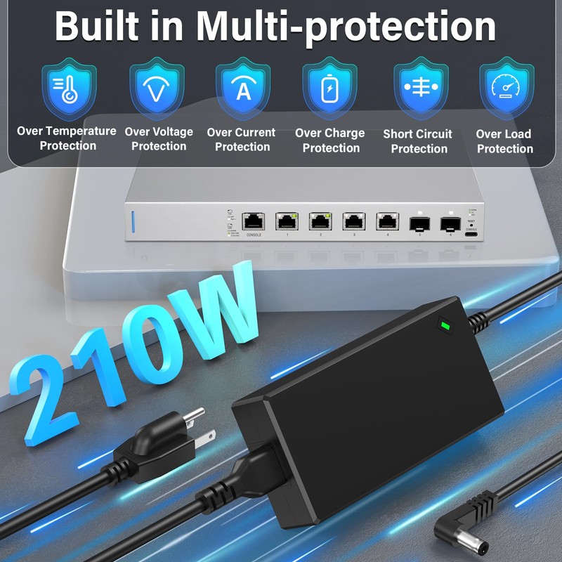 54V AC Adapter for Ubiquiti Networks UniFi 6 PoE US-XG-6POE
