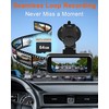 15-Min Easy to Install Dash Cam: Dual Camera with Night