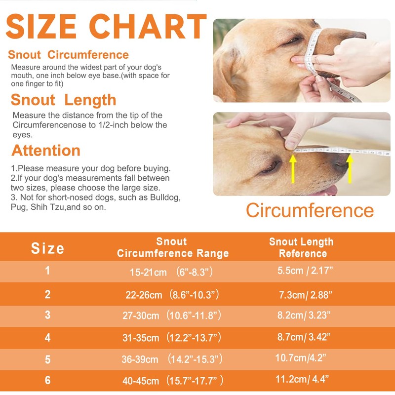 Dog Muzzle, Basket Muzzle Anti Biting Chewing, Sturdy Lightweight Muzzle