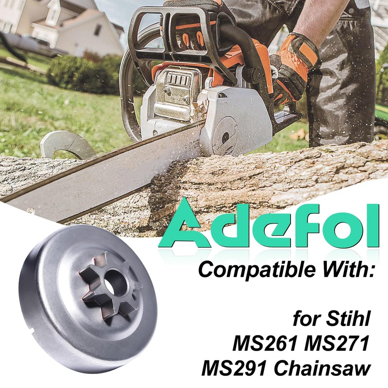 Adefol 3/8" 7T Sprocket Drum Needle Bearing Kit for Stihl