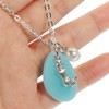 SAFIGLE 2pcs Mediterranean Pendant Chokers Necklace for Women Mermaid Sea