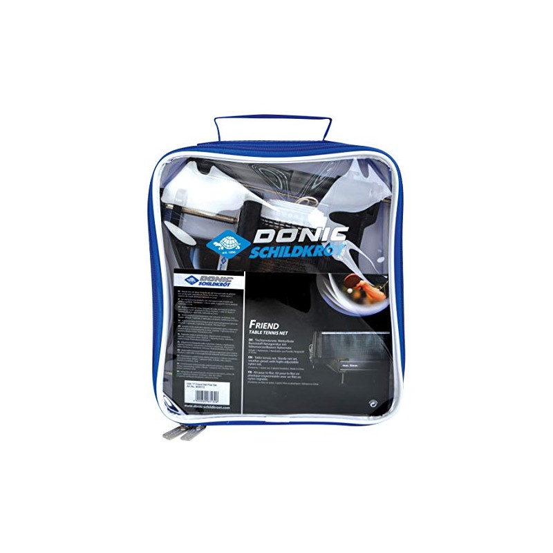 Donic-Schildkröt Table Tennis Net Post Set Friend, weatherproof net post