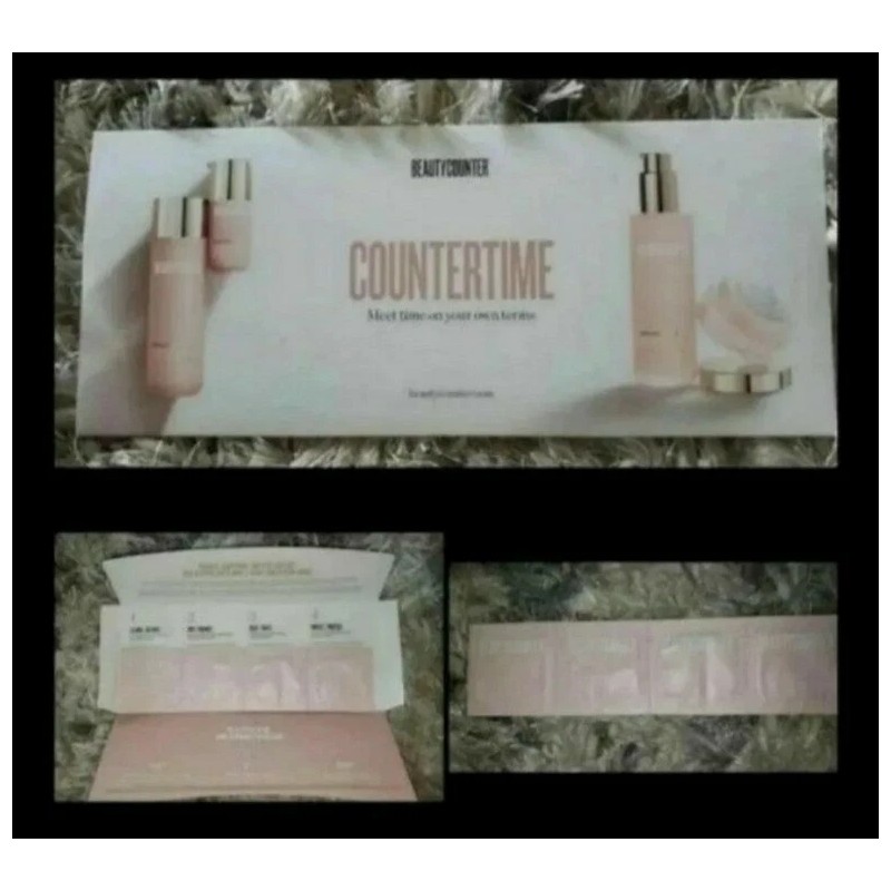 Beautycounter Set of TWO Beautycounter Countertime Samplers (Packaging May Vary)