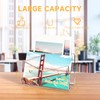 Rulyyo Mail Organizer Envelope Holder - Clear Acrylic Mail Holder