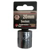 Performance Tool W38220 6-Point Socket, 3/8-Inch Drive, 20mm