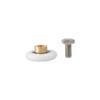 Helonge Shower Door Rollers, 4 Pcs 19mm Shower Door Rollers