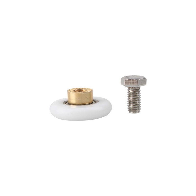 Helonge Shower Door Rollers, 4 Pcs 19mm Shower Door Rollers