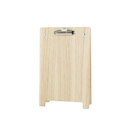 Chalkboards UK A-Frame Clipboard, Wood, Black, A5, 165 x 260 mm