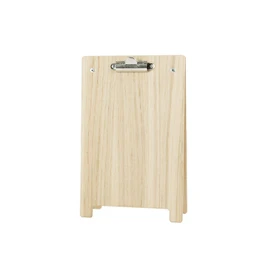 Chalkboards UK A-Frame Clipboard, Wood, Black, A5, 165 x 260 mm