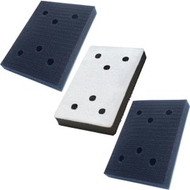 FOWOK 3" x 4" Foam Sanding Pad for SurfPrep Sander, 3 Sanding Interface Pad