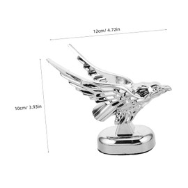 PACKOVE Custom Car Hood Ornament Plastic Car Hood Decoration Sticker Unique Eagle Pattern Add Personality to Your Vehicle