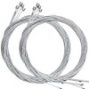 Stainless Steel Shifter Cable, Bike Shifter Cable 2M Long Bicycle