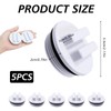 Pool Winter Plug Cap Set, Universal Fit for Skimmers and