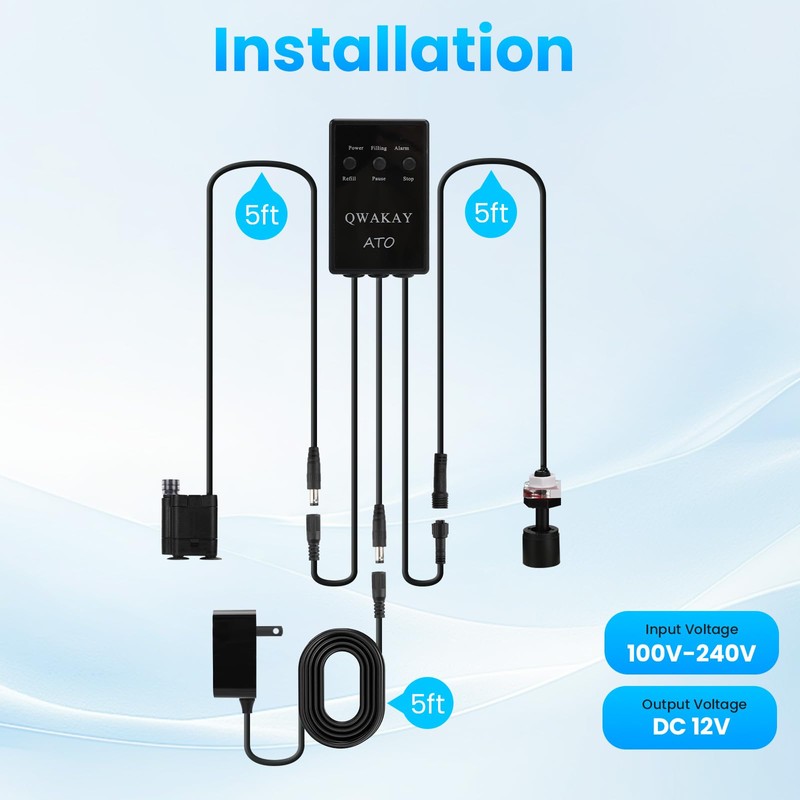 Auto Top Off System Aquarium - Smart Automatic ATO System